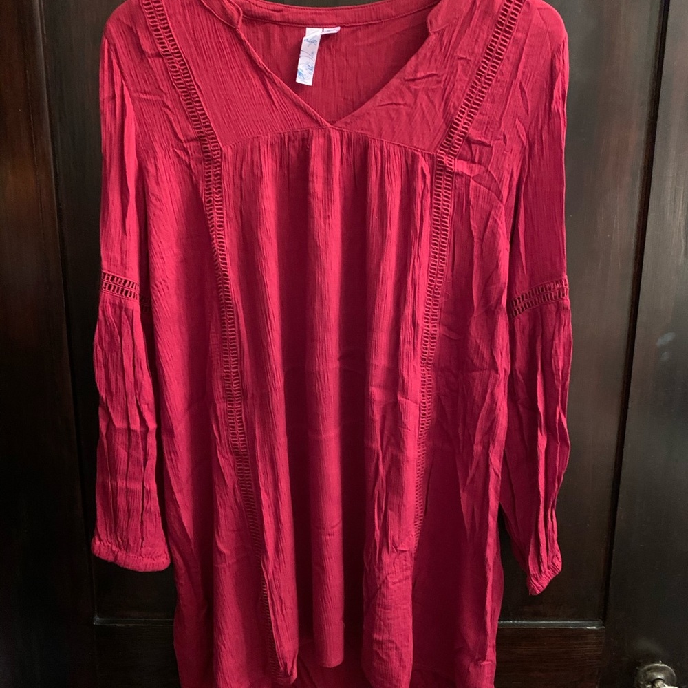 Red dress